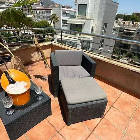 Appartement Atico Puerto Marina 2 Hab Con Piscina, 500m De La Plata *