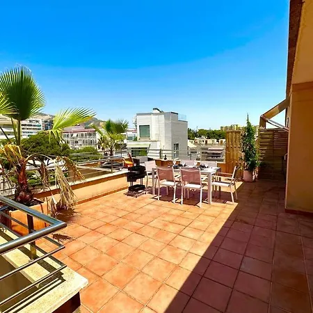 Atico Puerto Marina 2 Hab Con Piscina, 500m De La Plata * توريمولينوس