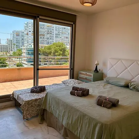 Atico Puerto Marina 2 Hab Con Piscina, 500m De La Plata Appartement