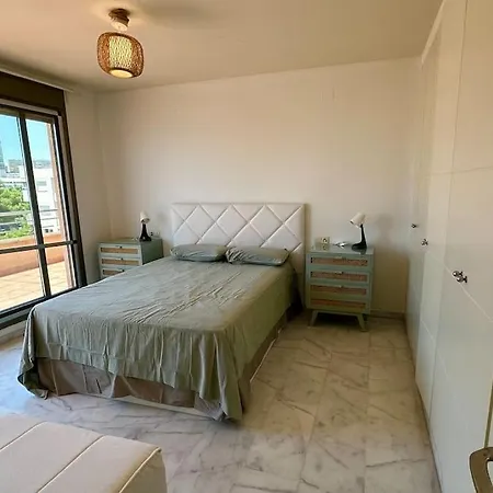 Atico Puerto Marina 2 Hab Con Piscina, 500m De La Plata *