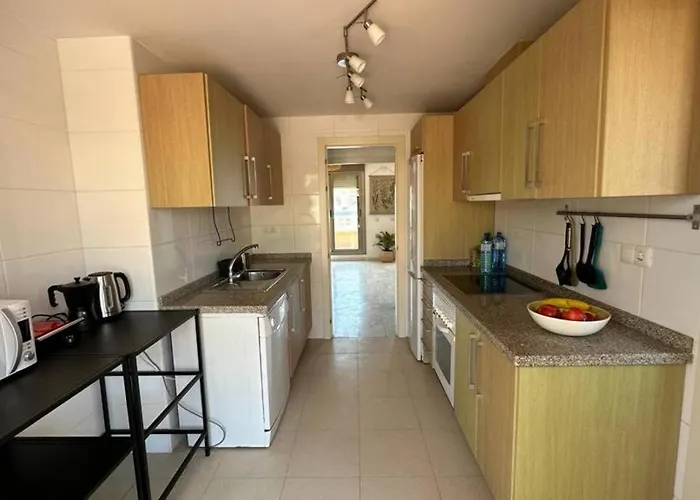 Atico Puerto Marina 2 Hab Con Piscina, 500m De La Plata Apartment *