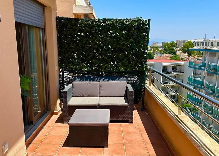 Apartment Atico Puerto Marina 2 Hab Con Piscina, 500m De La Plata Torremolinos