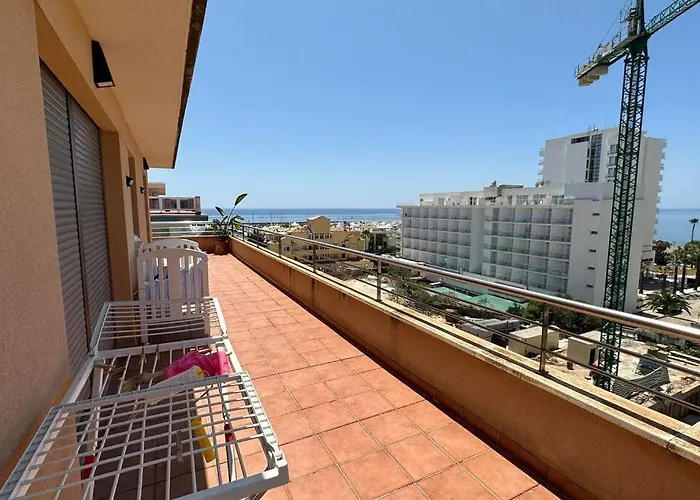 Atico Puerto Marina 2 Hab Con Piscina, 500m De La Plata Apartment *