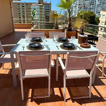 Atico Puerto Marina 2 Hab Con Piscina, 500m De La Plata