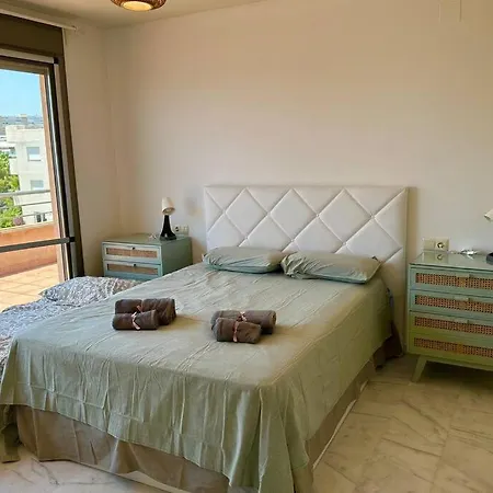 Atico Puerto Marina 2 Hab Con Piscina, 500m De La Plata * Torremolinos