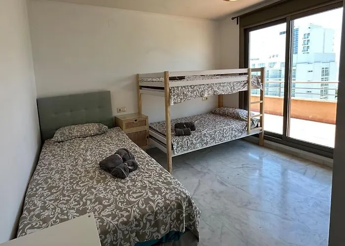 Lejlighed Atico Puerto Marina 2 Hab Con Piscina, 500m De La Plata Torremolinos