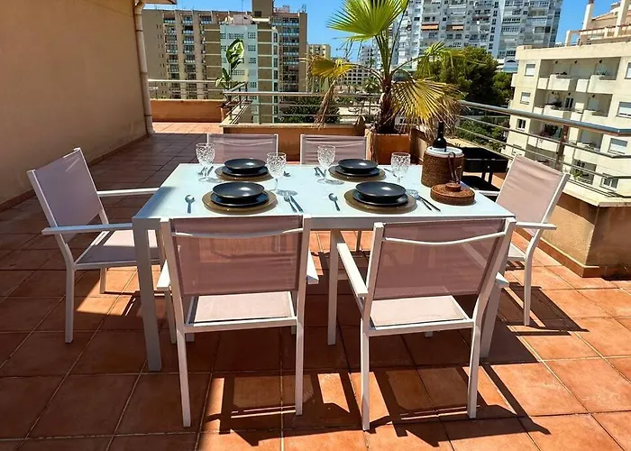 Atico Puerto Marina 2 Hab Con Piscina, 500m De La Plata